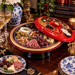 Japanese Lacquerware Lazy Susan - Etsy