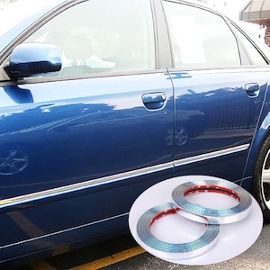 1-3/16&quot;(30mm) Automotive Car Exterior Molding Trim Universal Bumper Window Door Body Side Decorative Strip Scratch-Proof
