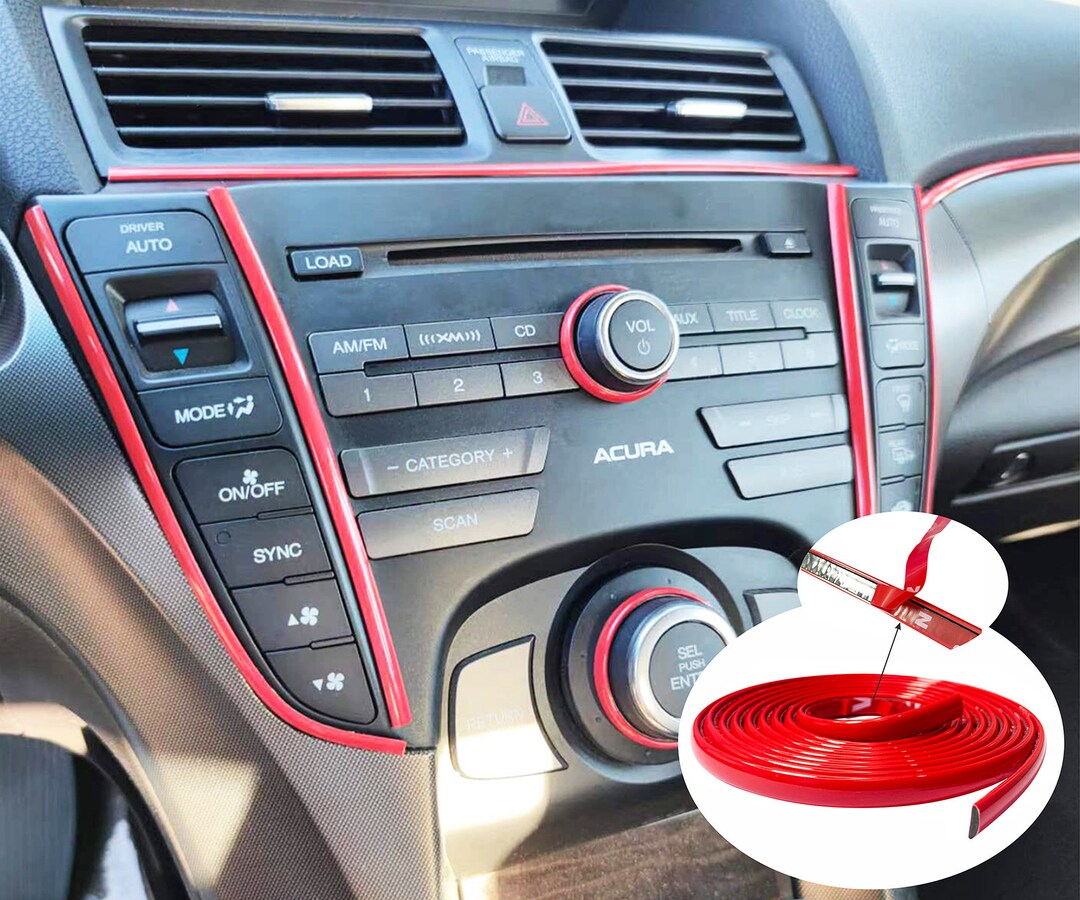 16Ft Glossy Black Automotive Car Exterior And Interior Molding Trim Universal Bumper Window Door Body Side Decorative Strip Scratch-Proof (3/4 Inch (20mm)), Moldings - Canada