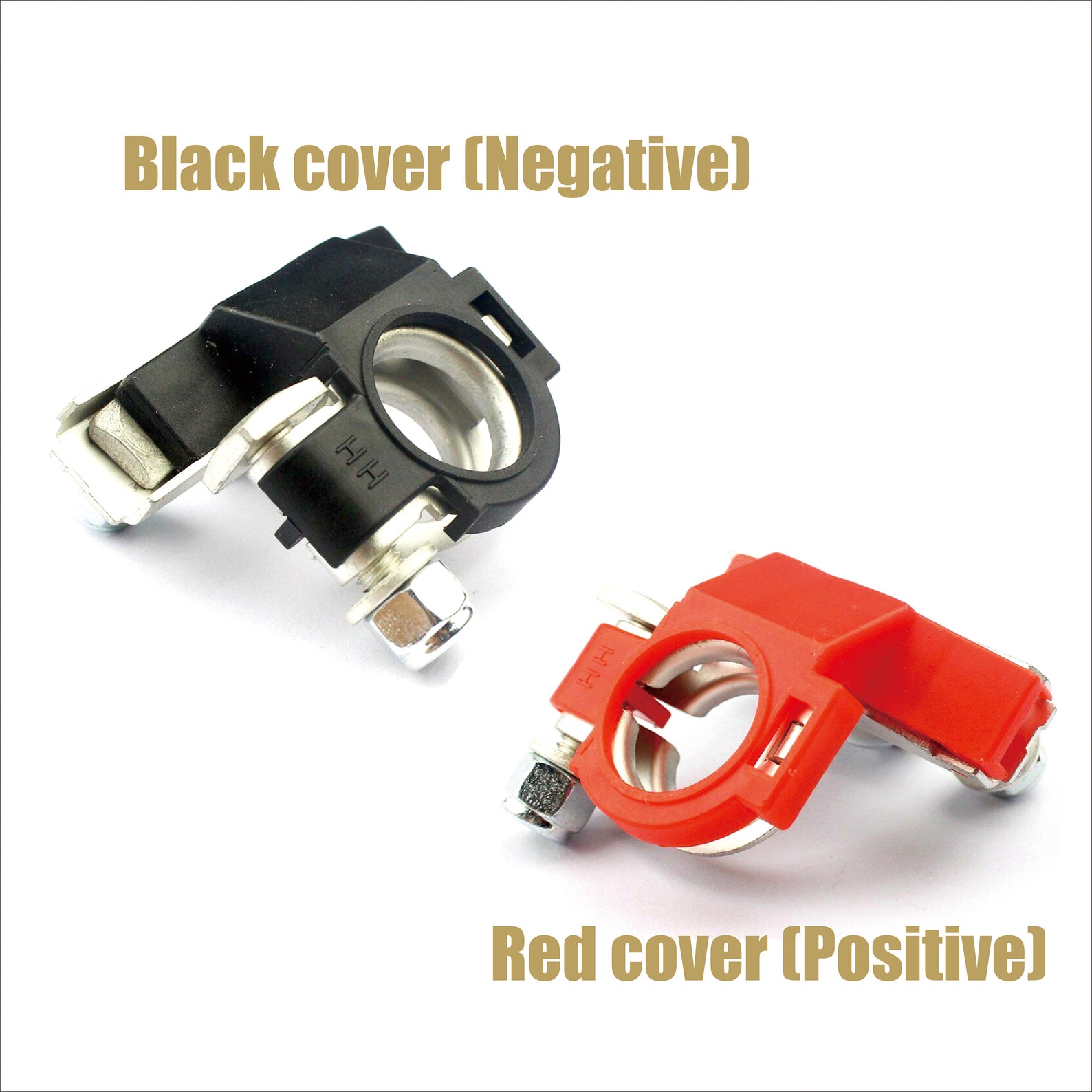 1 Pair Heavy Duty Top Post 3 Way Battery Terminal Connector Etsy