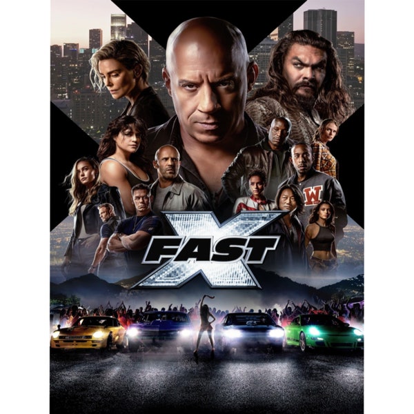 Fast X Movie Etsy
