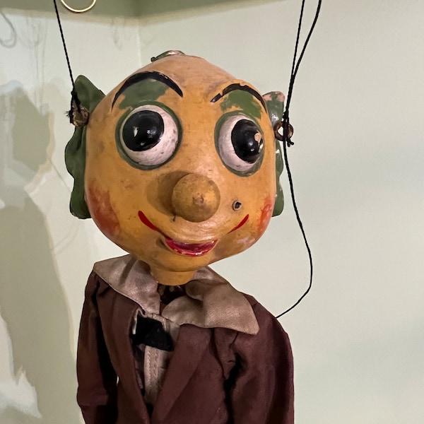 Pelham Puppet Mr. Turnip 1950's Rare