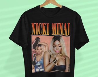 Nicki Minaj Shirt, Nicki Minaj t shirt, Hip Hop 90s, Nicki Minaj Sweatshirt, Nicki Minaj T-shirt Vintage Unisex Graphic Tee Primary Color