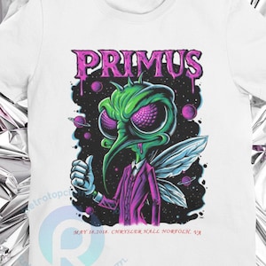 PRIMUS - Vintage Primus shirt, Primus band tour May 18.2018 in Chrysler Hall Norfolh , Primus tshirt, Primus tee, Primus Sweatshirt S-2XL