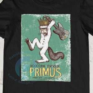 Primus shirt, Primus Rock and Roll Forever t-shirt art poster bootleg unisex tees shirt, Primus Paramount theatre Huntington t shirt