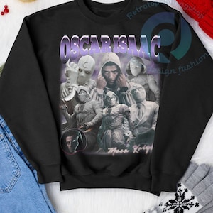 Vintage 90s Oscar Isaac shirt, Moon Knight Sweatshirt - Women&#39;s t-shirt, Steven Grant tshirt, Movie shirt, Marc Spector art bootleg t shirt