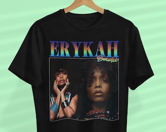Erykah Badu T-Shirt: Vintage Hip Hop 90s Unisex Tee