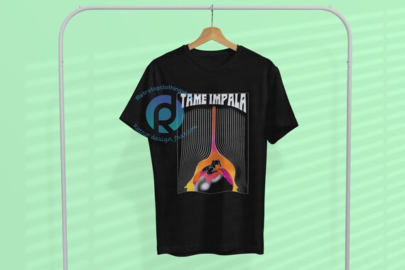 Vintage Tame Impala Concert Logo Band Retro T-Shirt Gildan Size S M L XL 2XL 