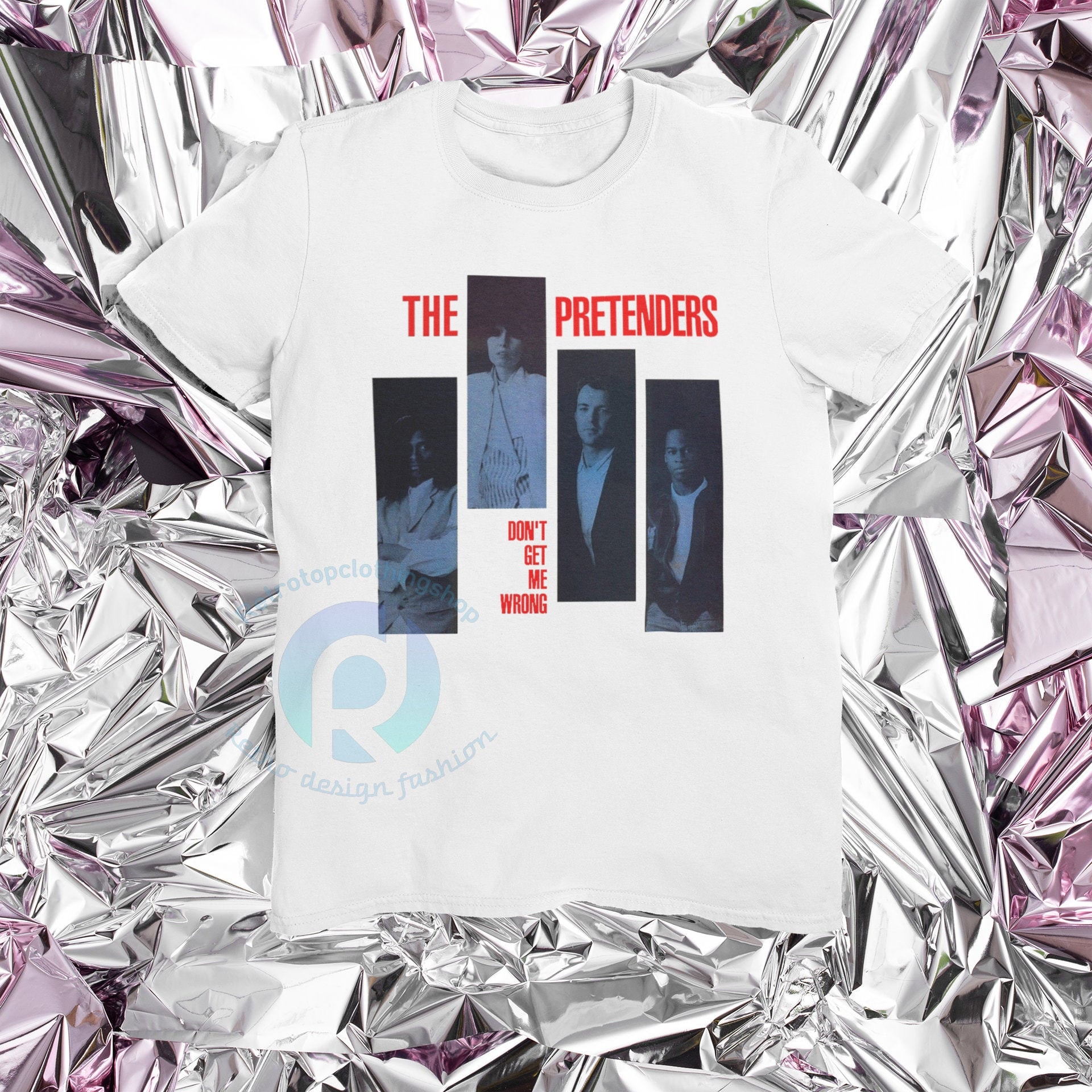 PRETENDERS - Vintage 80s The Pretenders Don't Get Me Wrong, The Pretenders shirt, Pretenders Sweatshirt, The Pretenders, The Pretenders tour