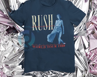 Vintage Rush 1980 World Tour T-shirt - Etsy