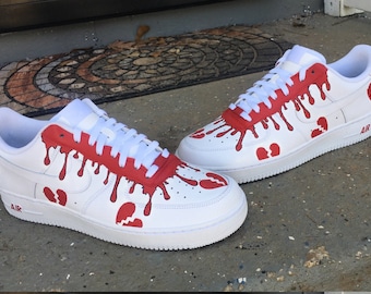 Custom Broken heart AF1