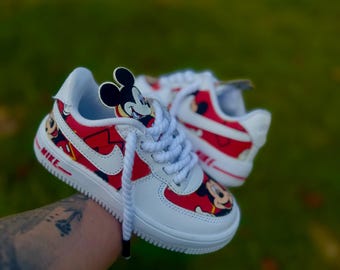 Mickey Mouse AF1 personalizado para niños
