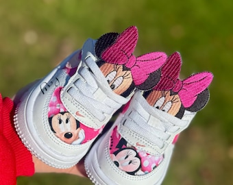 Minnie Mouse AF1 personalizada para niños
