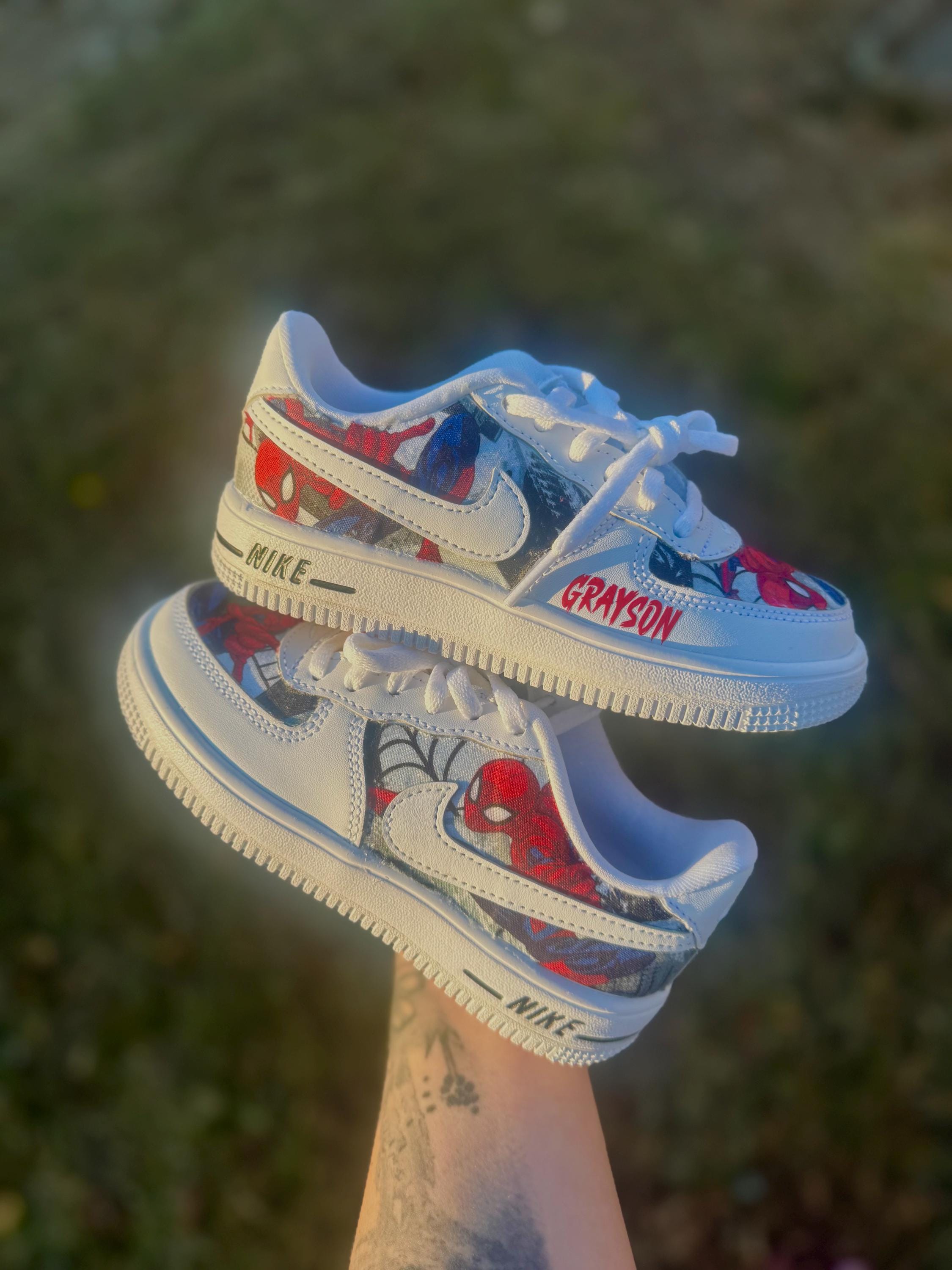 personalised baby nike trainers