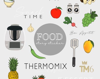 Code: Abstract 114 Thermomix TM5 Sticker Decal 