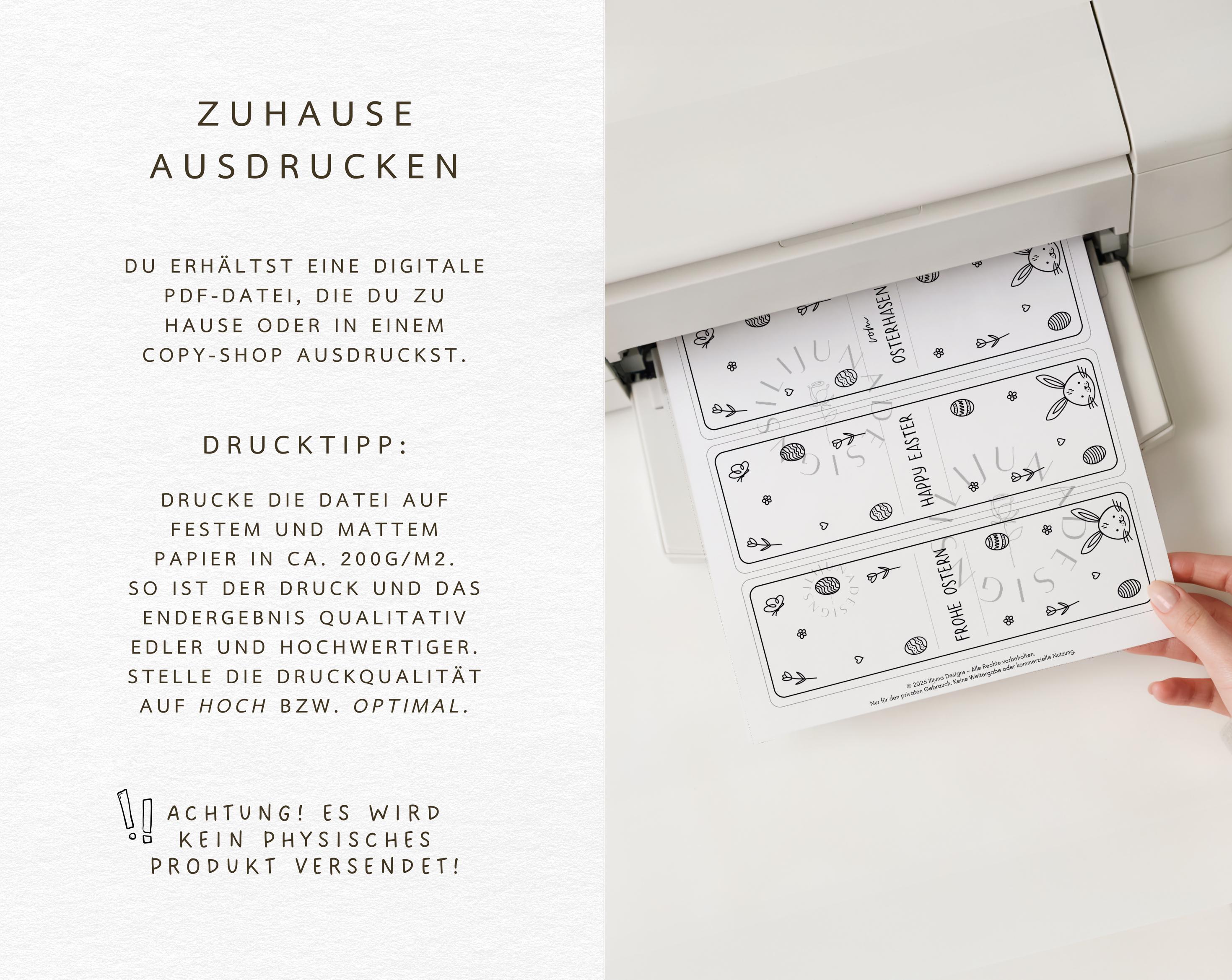 Easter Gift Idea: Chocolate Bar Packaging, Printable Easter PDF ...