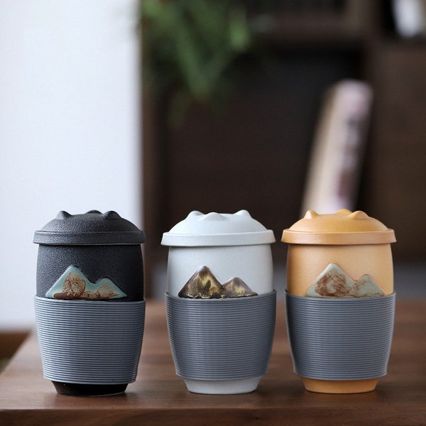 Ceramic Travel Mug Etsy
