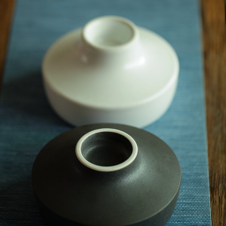 Handthrown Ceramic Ikebana Vase / Ikebana Container / Ikebana Etsy