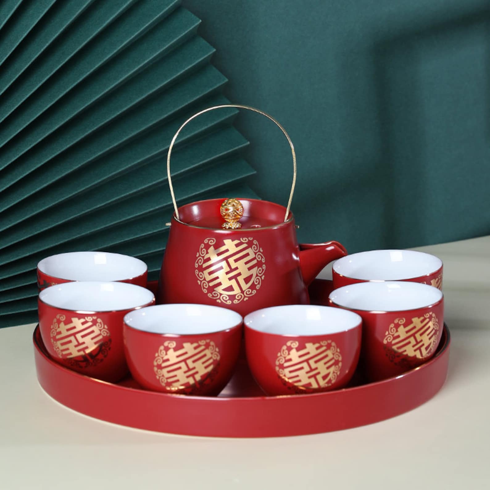 Chinese Wedding Tea Ceremony Set Double Happiness Wedding Tea Etsy chinese-wedding-tea-ceremony-set-double-happiness-wedding-tea-etsy