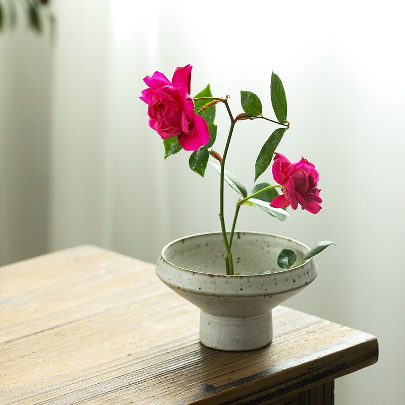 Handmade Stoneware Ikebana Vase / Ikebana Container / Ikebana - Etsy