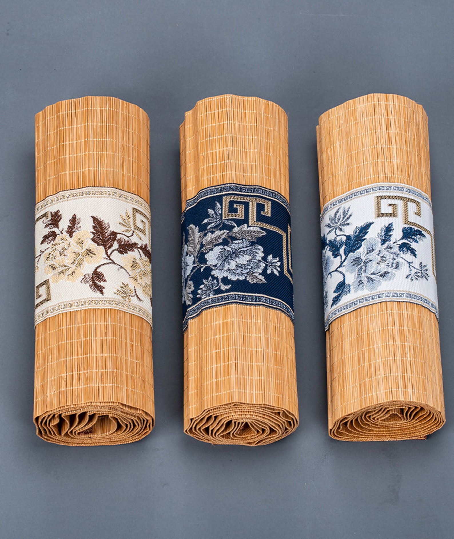 100 Natural Bamboo Table Runner Oriental Style Bamboo Tea Etsy