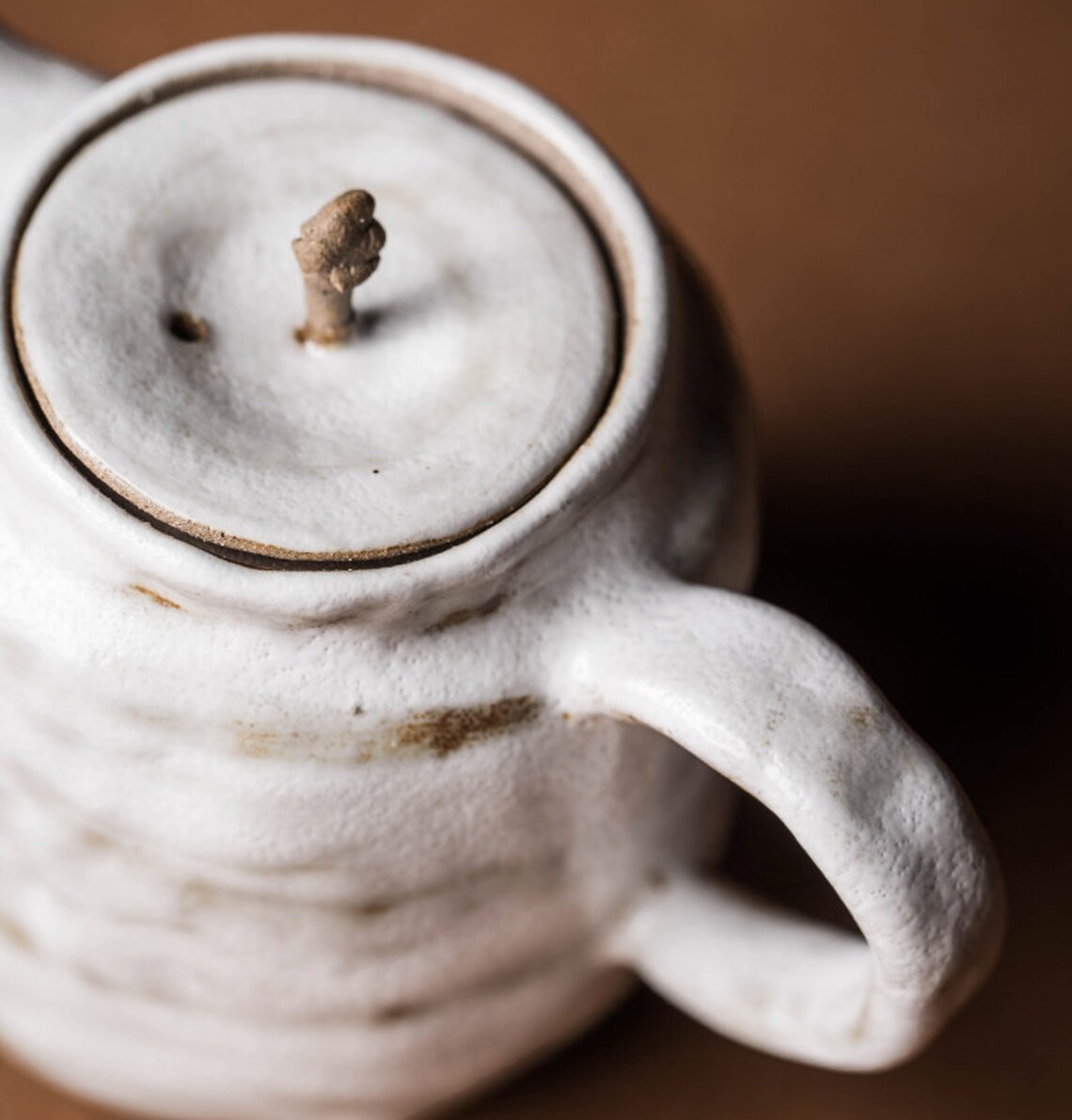 Minimal Ceramic Tea Pot 120ml/4oz Japanese Style Stoneware Etsy