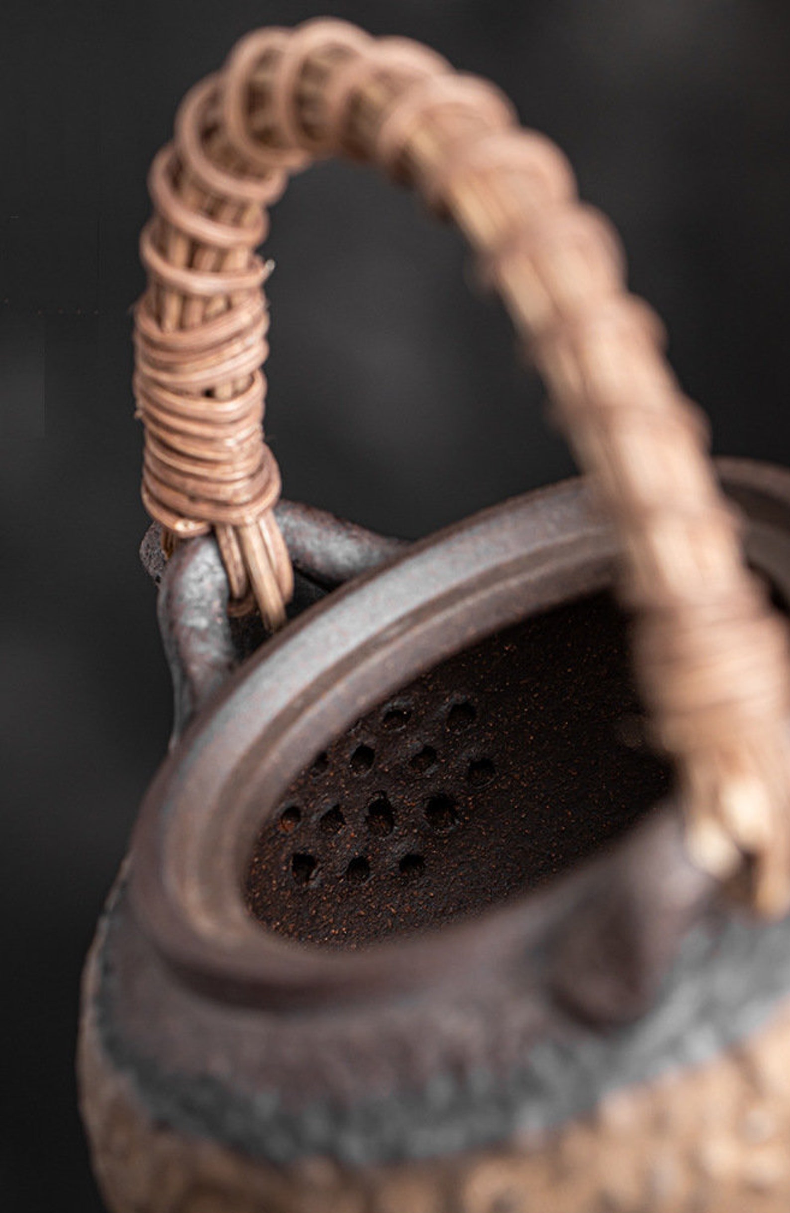 Handmade Chinese Gong Fu Tea Pot 250ml/8.5oz Retro Stoneware Etsy