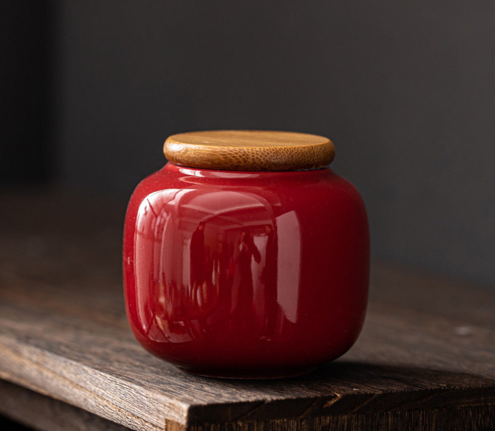 Ceramic Tea Canister Canister Set Sealed Small Tea Jars Etsy