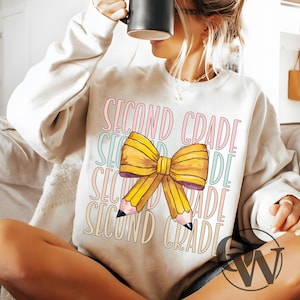 Teacher Coquette Png, Teacher Pencil Coquette Bow Png, Teacher Pencil Bow, First Day of School Png, Retro Teacher png, Teacher Life Designs