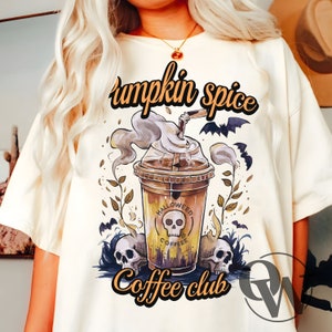 Pumpkin Spice Png, Fall Png, Trendy fall design, Sublimation Designs, Autumn PNG, Pumpkin png, Pumpkin Patch png, Retro Halloween Png