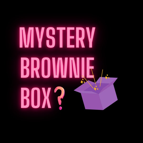 4 Large Mystery Brownies