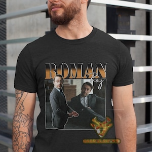 Roman Roy Vintage Logan Roy 90s Connor Roy Oversize Shiv Roy Shirt Roman Roy Homage Tom Wambsgans Retro Cousin Greg Hirsch Unisex