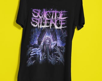 Suicide Silence バンド バンT ロック 長袖 Tシャツ デスコア