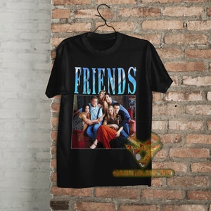 Vintage 90s Friends Shirt, Sweatshirt, Rachel Joey Chandler Ross Monica Phoebe Shirt, gift for friends unisex