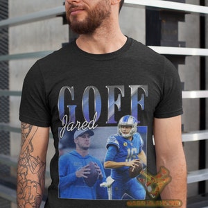 Jared Goff Vintage 90er Jahre No.16 Quarterback Oversize Shirt Hommage Retro Classic (2)
