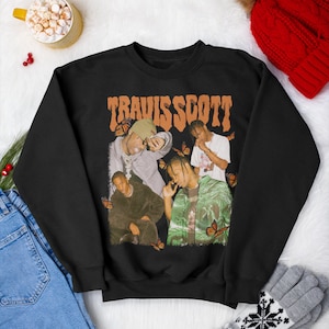 Travis Scott Merch Shirt top tee vintage unisex T-Shirt , long sleeve , sweatshirt Retro T-shirt