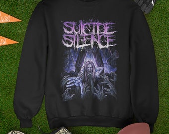 Suicide Silence バンド バンT ロック 長袖 Tシャツ デスコア