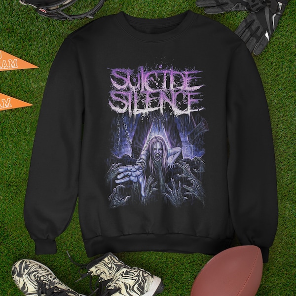suicide silence band hardcore deathmetal retro style top tee vintage unisex T-Shirt , long sleeve , sweatshirt Retro T-shirt