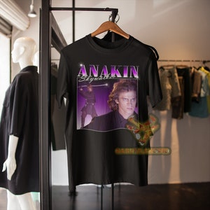 Anakin Skywalker Shirt, Anakin Skywalker 90er Jahre Shirt, Anakin Skywalker T-shirt unisex hoomage Tshirt Code 002