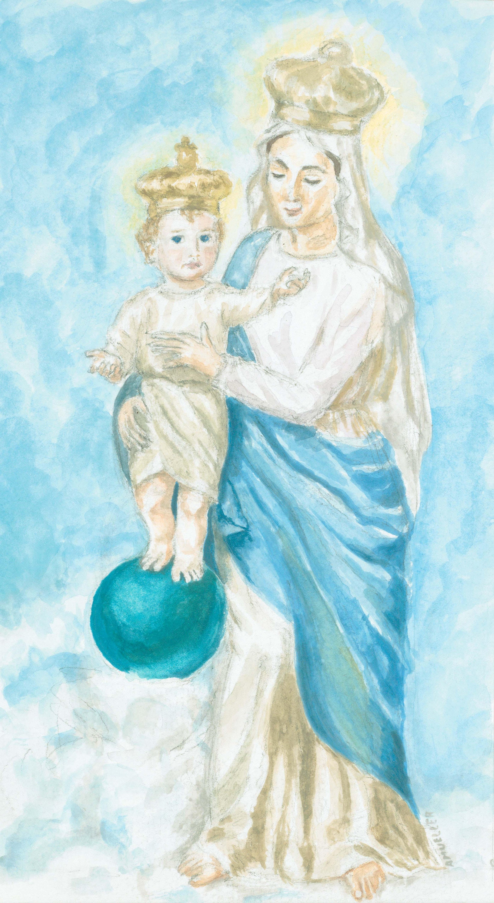 DIGITAL DOWNLOAD Our Lady of Victory Etsy