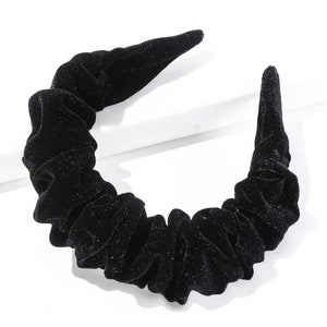 Velvet Heirloom Ruched Headband