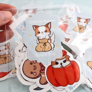Oopsie + Random Goodie Bag of Stickers | Mystery Bag| Planner Stickers, Bullet Journal Stickers, Kawaii Stationery, Cute Stickers