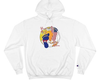 Cambodian Briton Home Away from Home Dual Citizenship Unisex Champion Hoodie