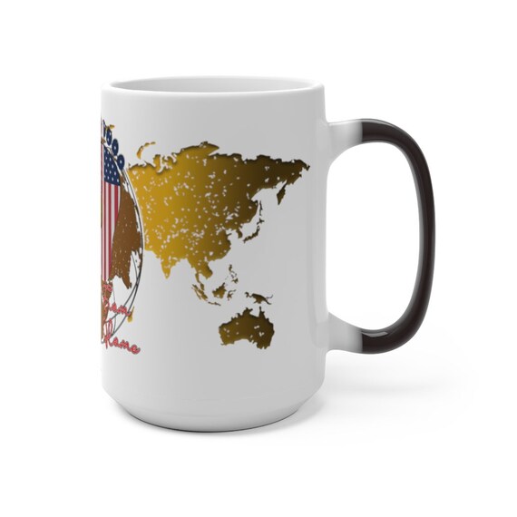 Seychellois American Home Away from Home Dual Citizenship Color Changing Mug
