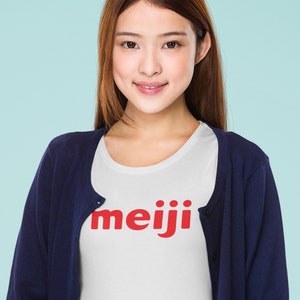 Meiji - Japanese chocolate and snacks! Premium Unisex Tee