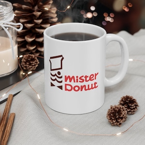 Mister Donut - Japanese donuts! Mug 11oz