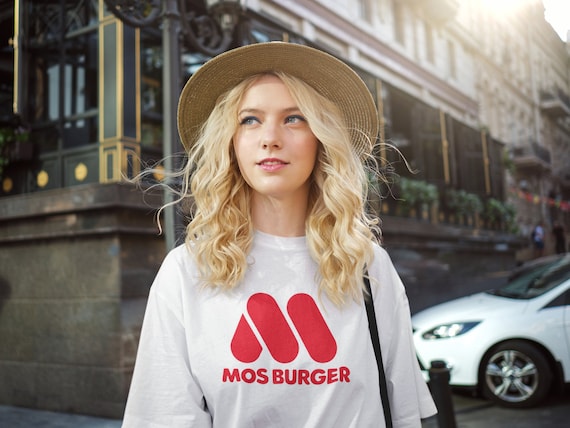Mos Burger - Small Town Burger in Big City! Premium Unisex Tee - Etsy