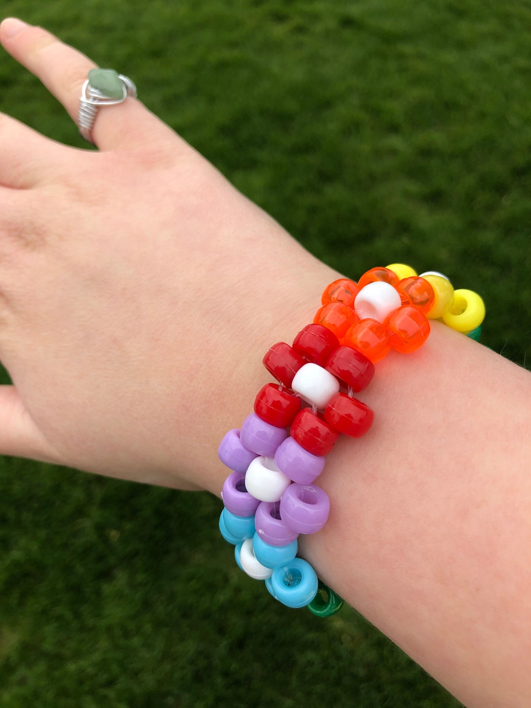 Here's All Of The Kandi I've Made So Far! I'm Also Working On My First