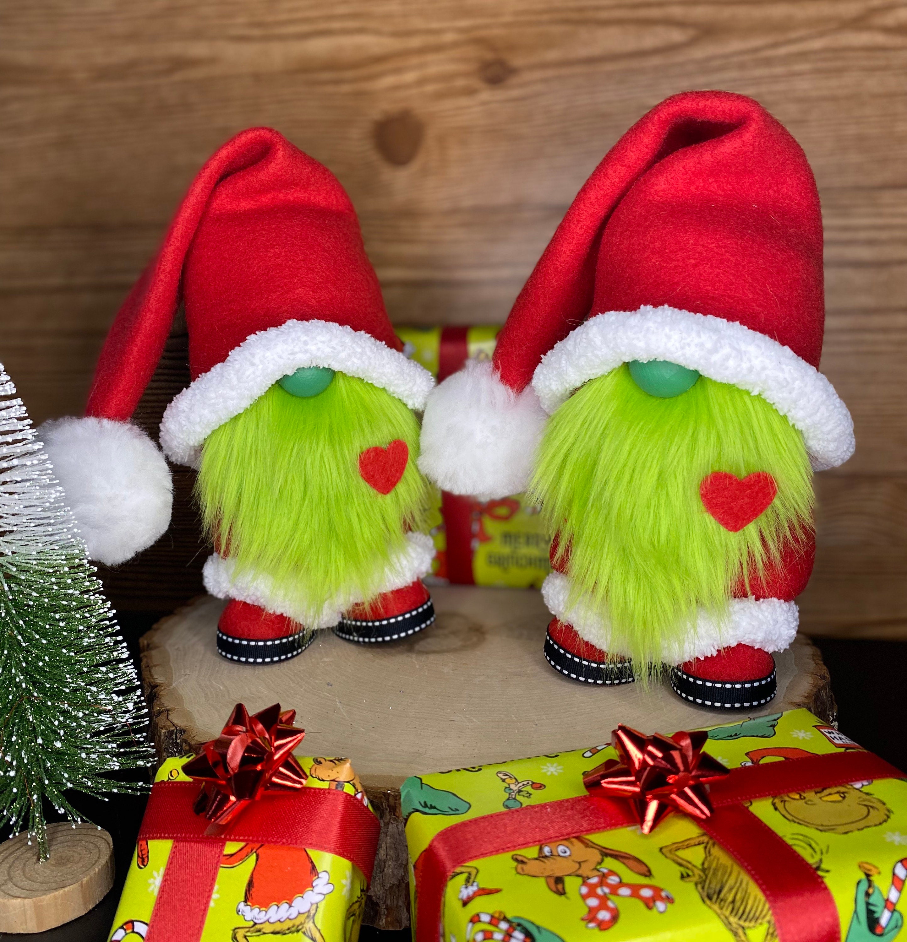 Grinch Gnome Etsy