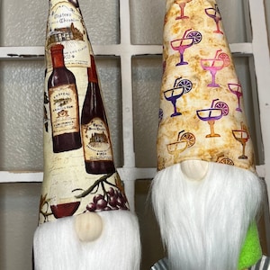 Wine, Beer, Fruity Drink or Margarita Gnome